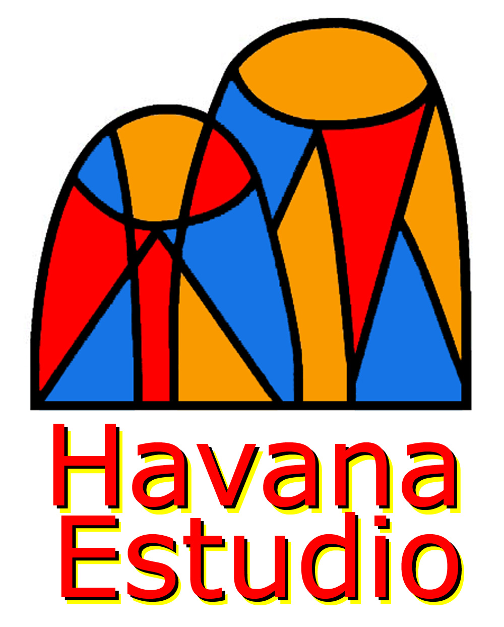two congas of Havana Estudio (school logo)